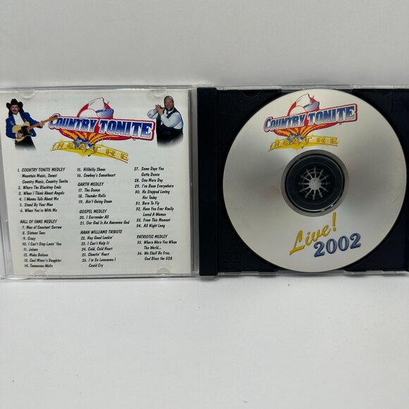 Country Tonite Live 2002 Award Winning Show in the Smokies CD Album - Picture 3 of 5